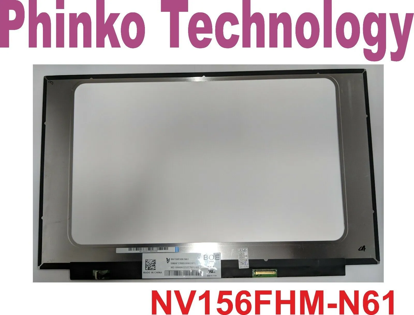 15.6 Slim IPS 1920x1080 30pins NV156FHM-N35 NV156FHM-N48 NV156FHM-N61 N49 350mm