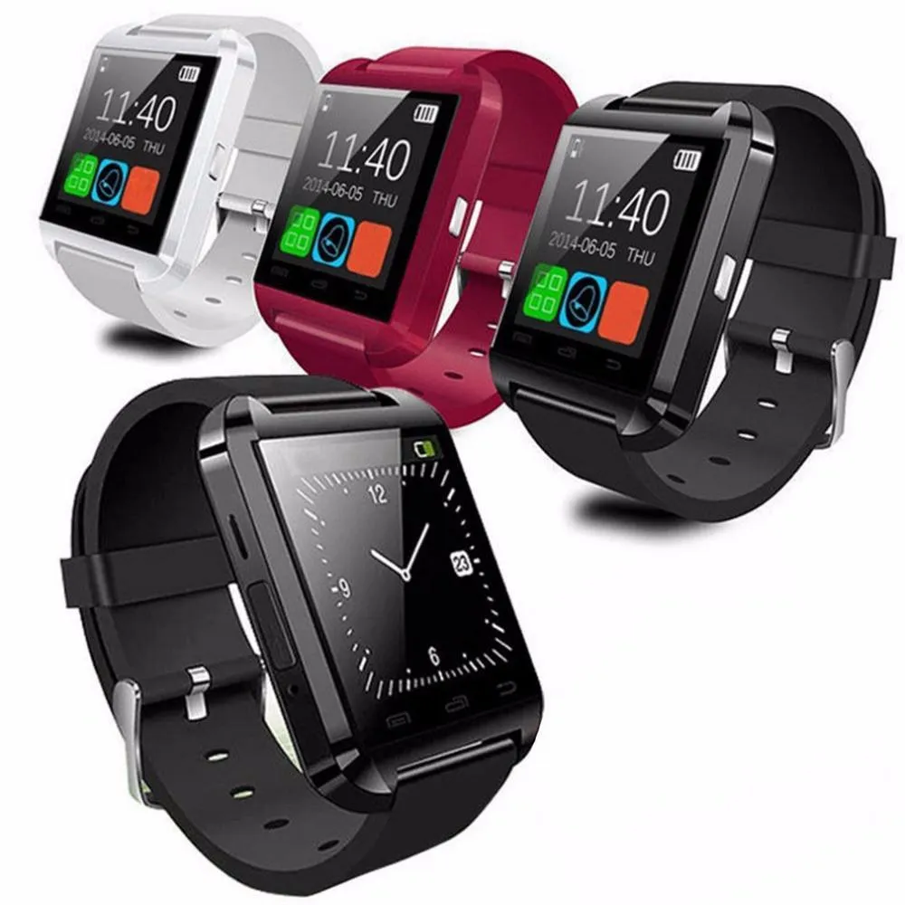 2017 NEW Arrival Bluetooth Smart Wrist Watch Phone Camera Card Mate for Android XIAOMI SAMSUNG Smart Phone