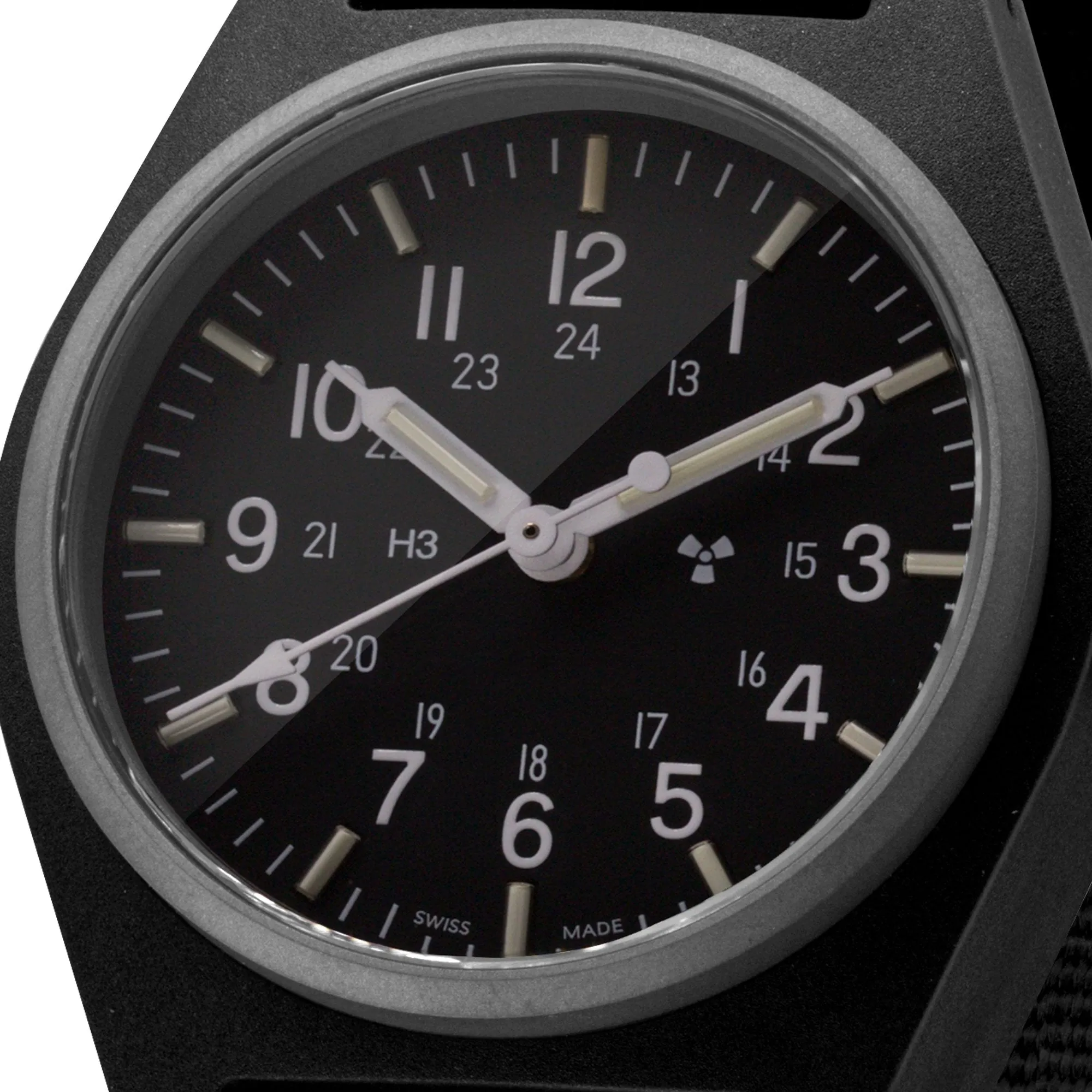 34mm Black General Purpose Quartz (GPQ)
