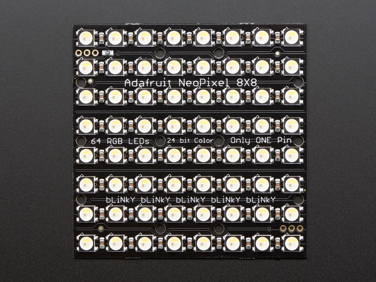 Adafruit NeoPixel NeoMatrix - 64 RGBW - Natural