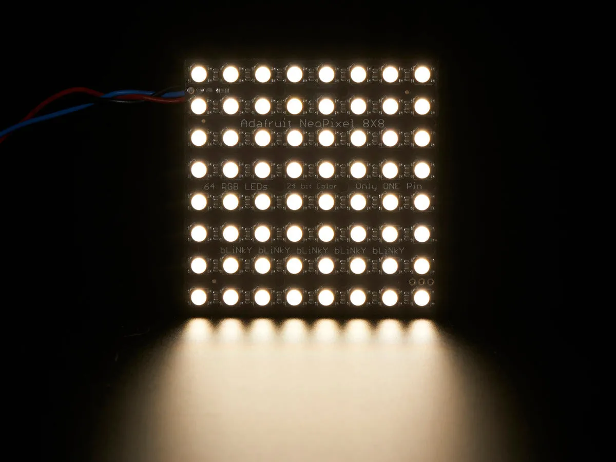 Adafruit NeoPixel NeoMatrix - 64 RGBW - Natural