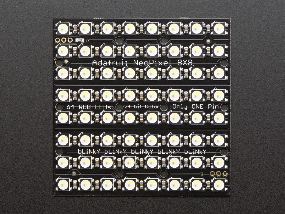Adafruit NeoPixel NeoMatrix - 64 RGBW