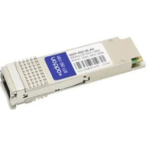 Addon Alcatel-Lucent Nokia Qsfp-40G-Sr Compatible Taa Compliant 40Gbase-Sr4 Qsfp  Transceiver (Mmf, 850Nm, 150M, Mpo, Dom)