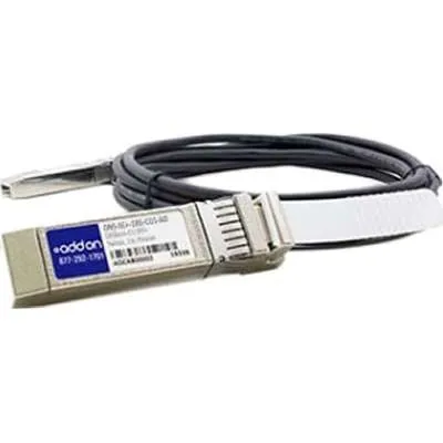 AddOn Cisco ONS-SC -10G-CU1 Compatible TAA Compliant 10GBase-CU SFP  to SFP  Direct Attach Cable (Passive Twinax, 1m) ONS-SC -10G-CU1-AO