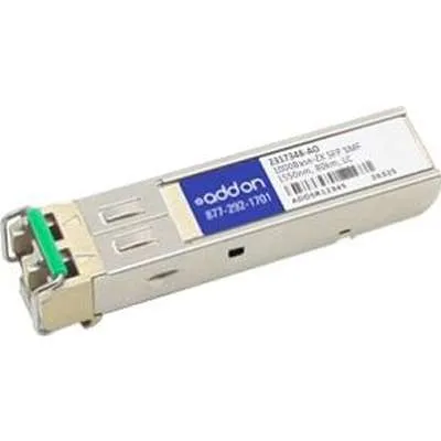 AddOn Huawei 2317348 Compatible TAA Compliant 1000Base-ZX SFP Transceiver (SMF, 1550nm, 80km, LC) 2317348-AO