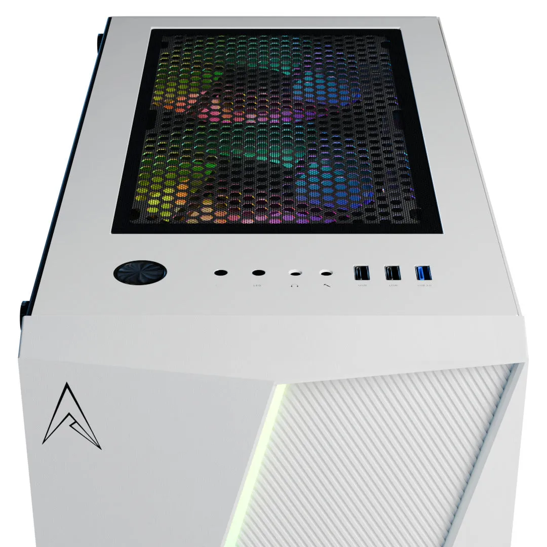 Allied Stinger RTX 4070 SUPER | Ryzen 5 7500F Desktop Gaming PC (White)