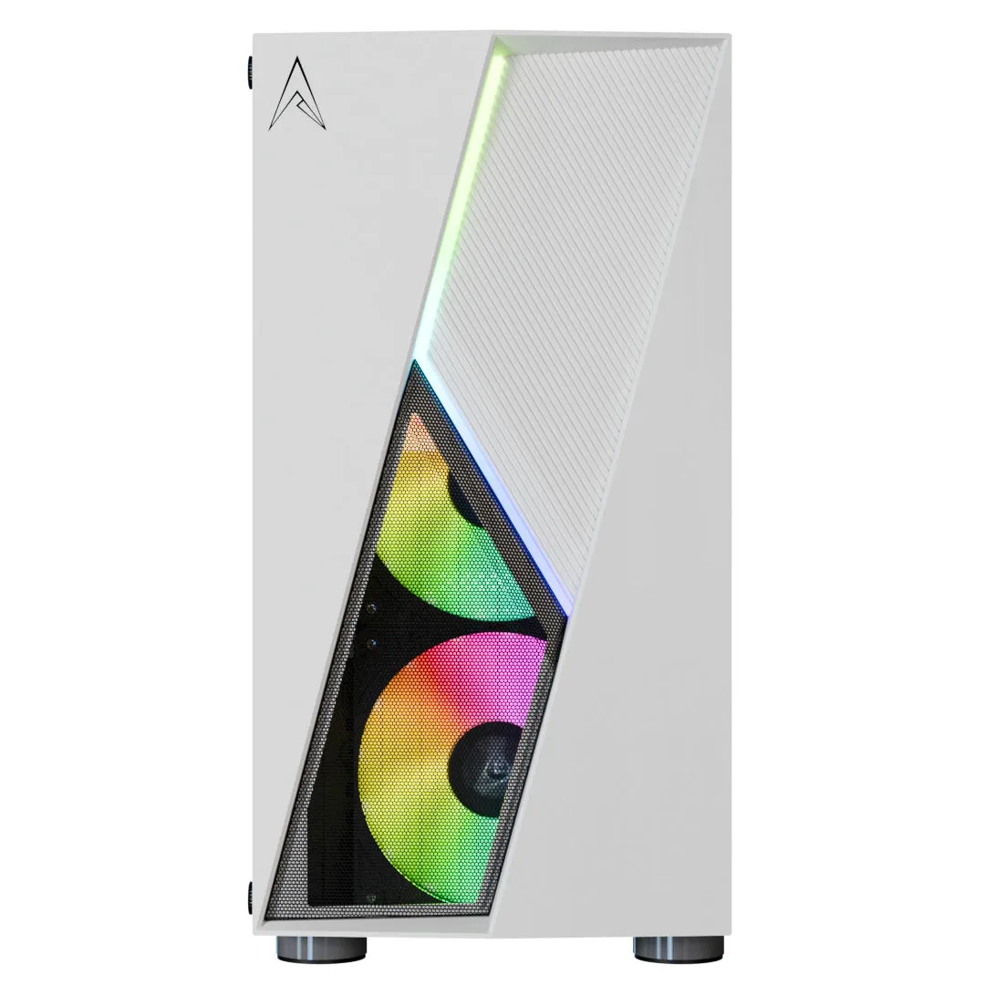 Allied Stinger RTX 4070 SUPER | Ryzen 5 7500F Desktop Gaming PC (White)