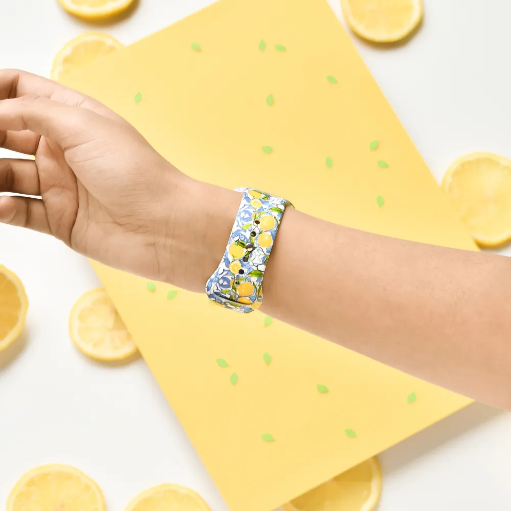 Amalfi Lemon Apple Watch Strap