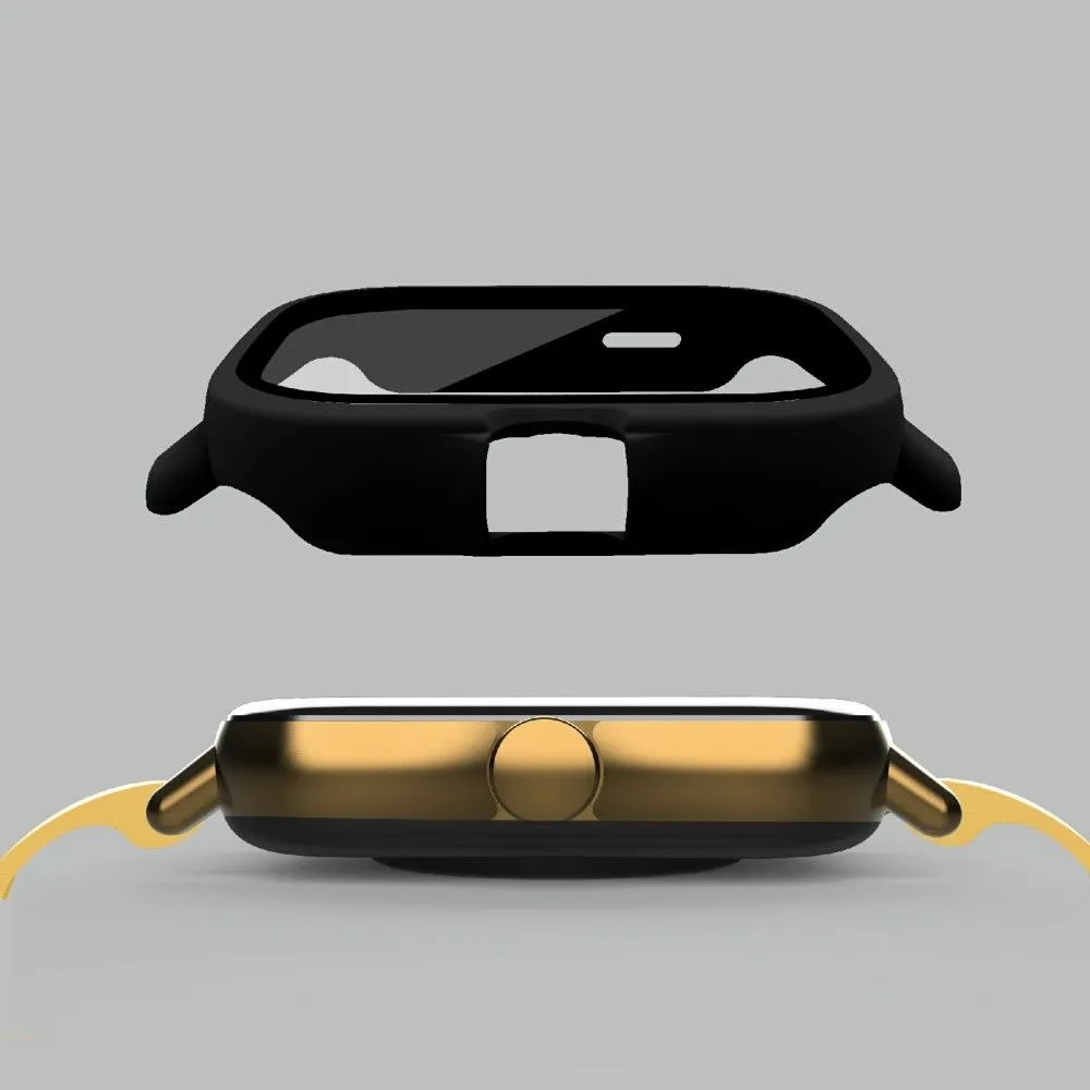 Amazfit GTS 2 protective cover   HD tempered glass - Black