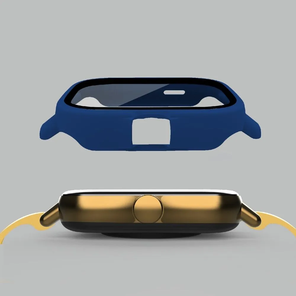 Amazfit GTS 2 protective cover   HD tempered glass - Midnight Blue