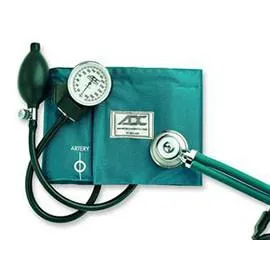 American Diagnostic Pro's Combo II Kit Cuff and Stethoscope Royal Blue, Latex-Free Inflation Bladder and Bulb -One Each