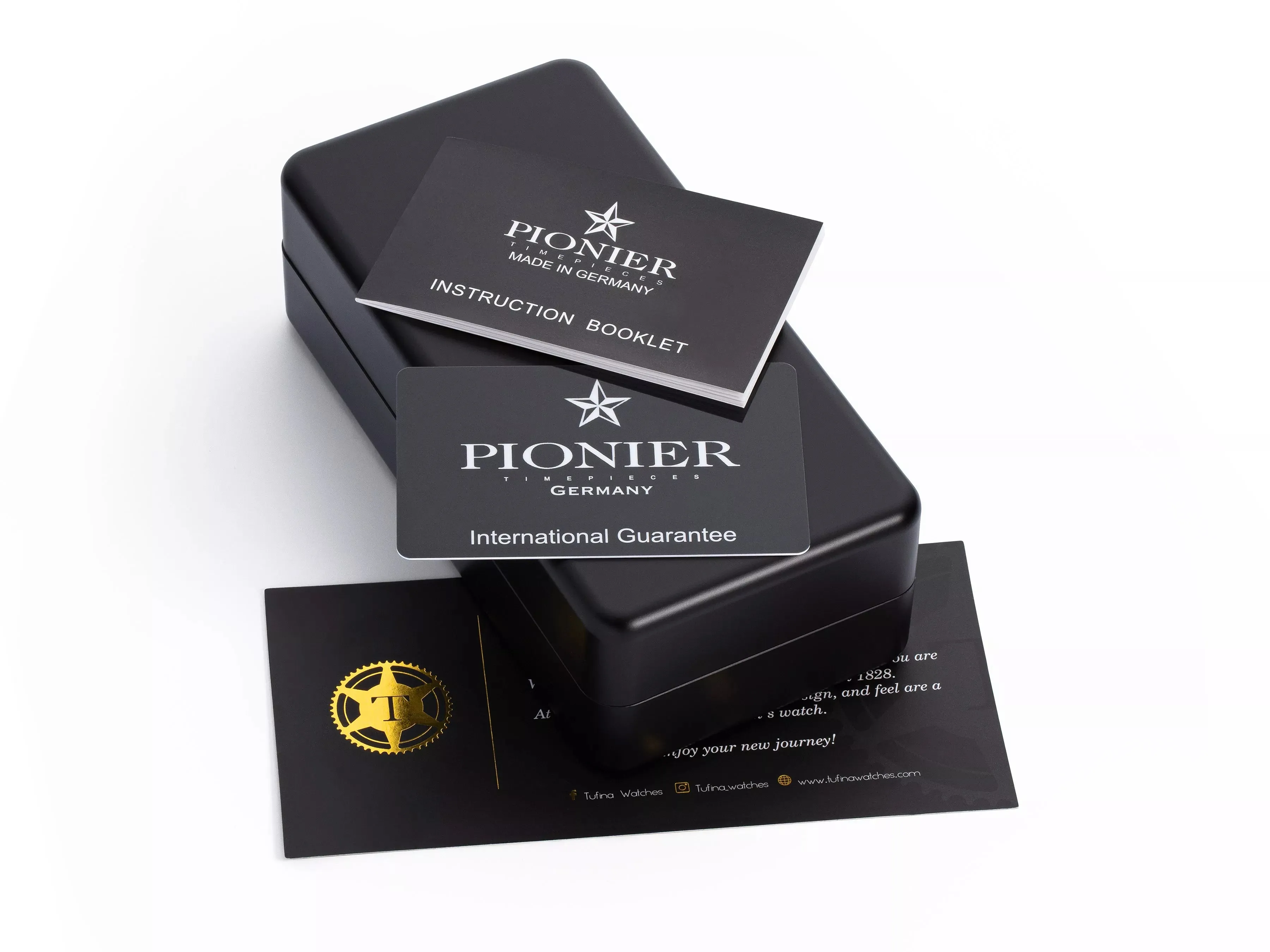 Amsterdam Pionier GM-515-9 | Gold | Made in Germany automatic watch