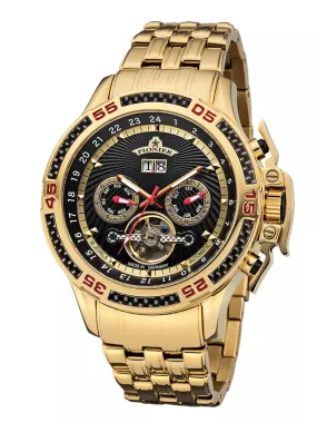 Amsterdam Pionier GM-515-9 | Gold | Made in Germany automatic watch