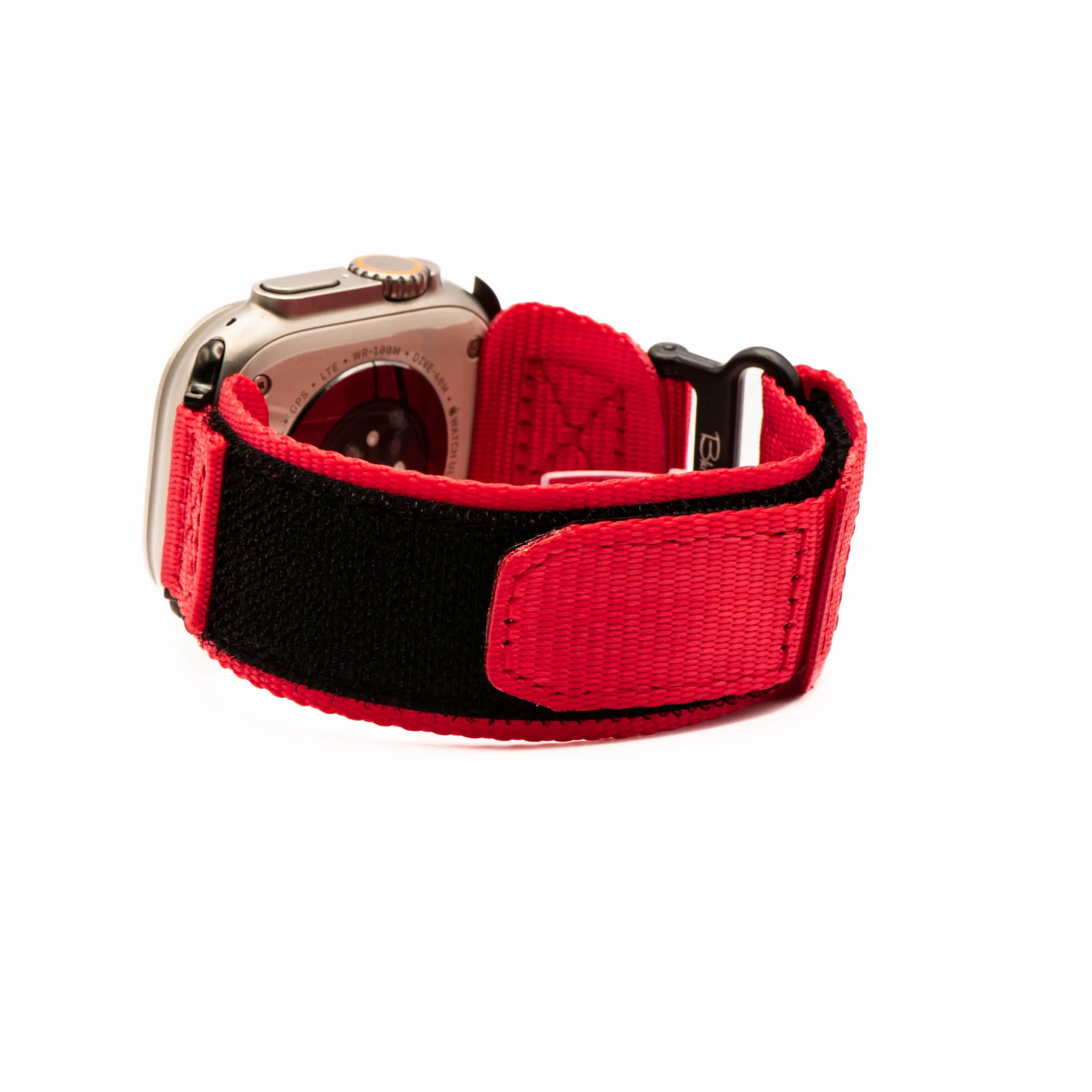 Apple Band ULTRA - Nylon Velcro - Red