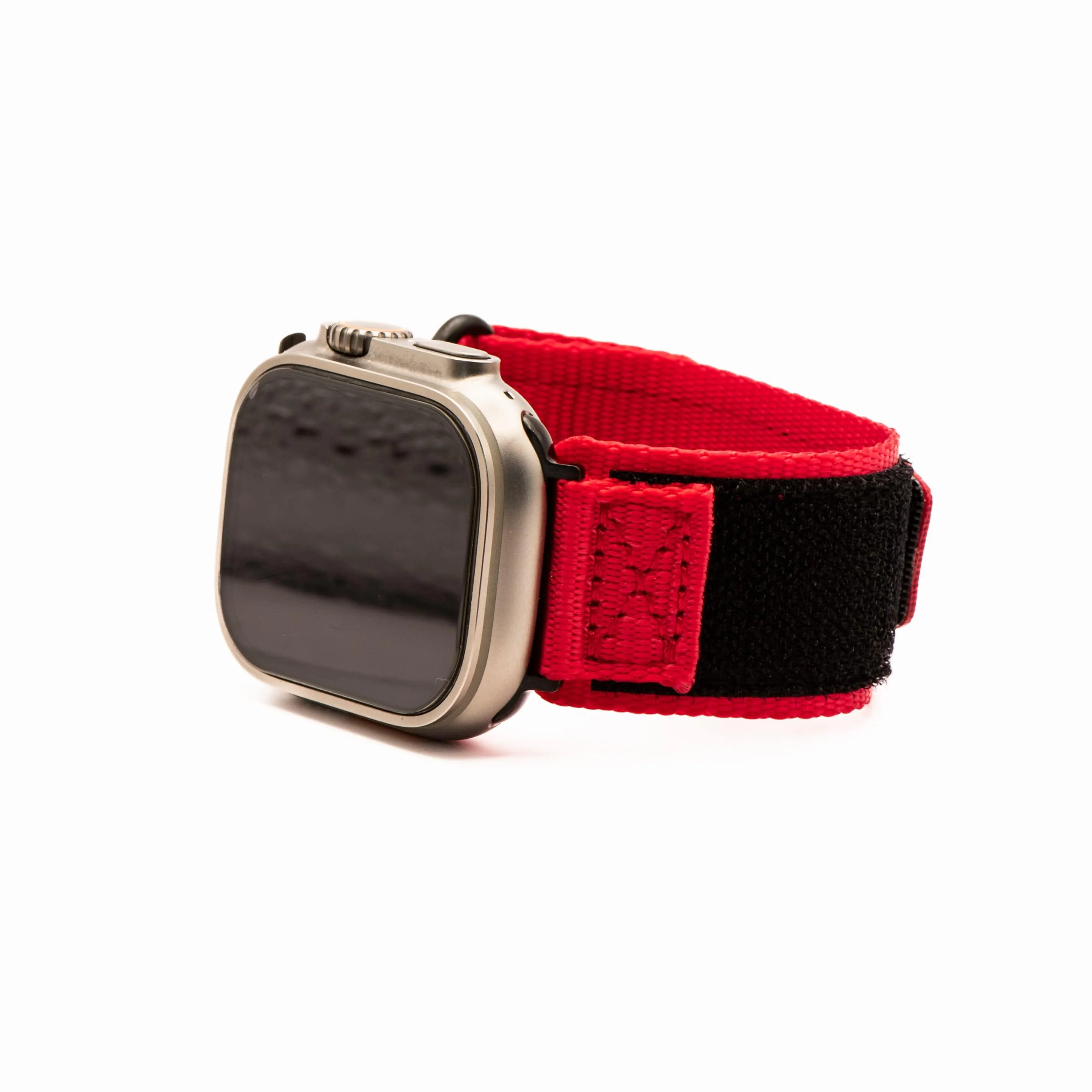 Apple Band ULTRA - Nylon Velcro - Red
