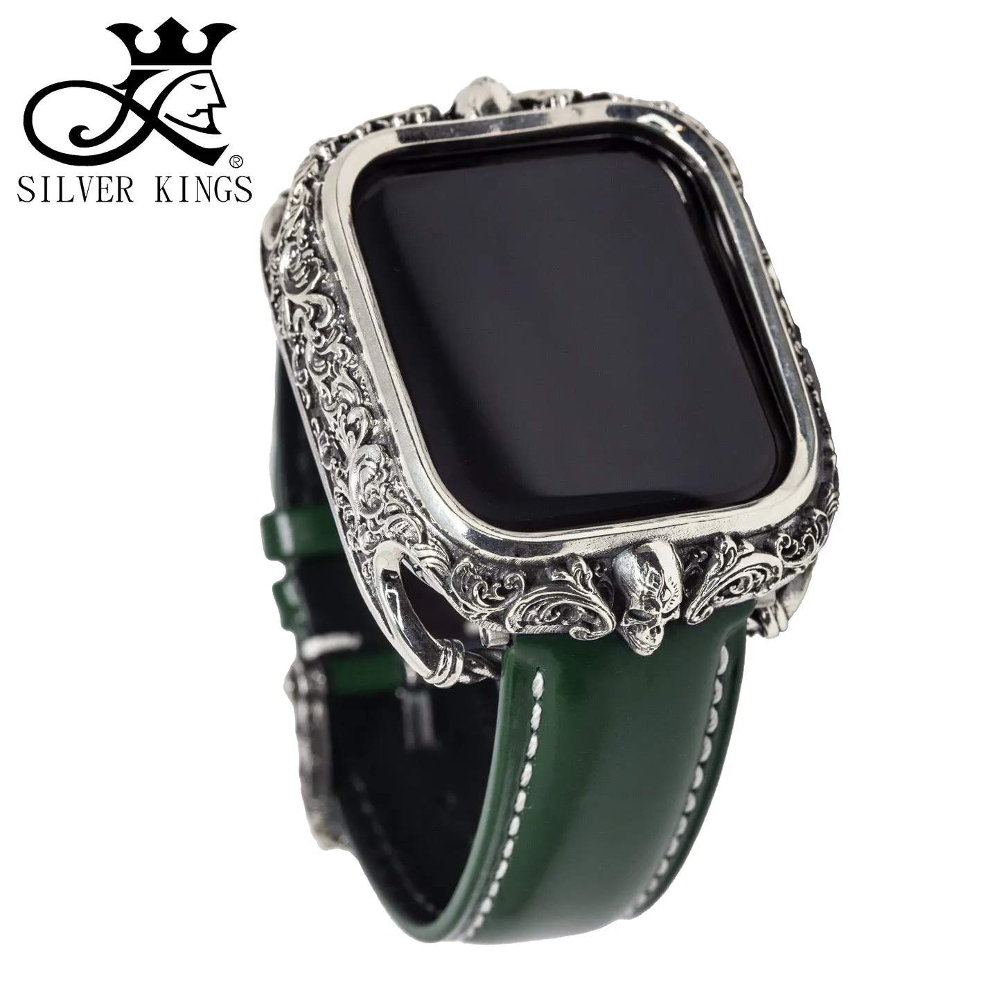 Apple Watch Case & Strap for Series 8 / 7 "Silver"