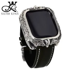 Apple Watch Case & Strap for Series 8 / 7 "Silver"