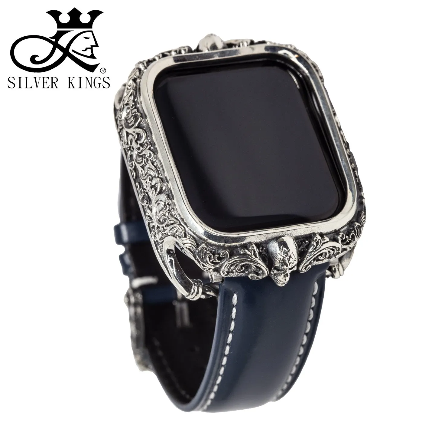 Apple Watch Case & Strap for Series 8 / 7 "Silver"