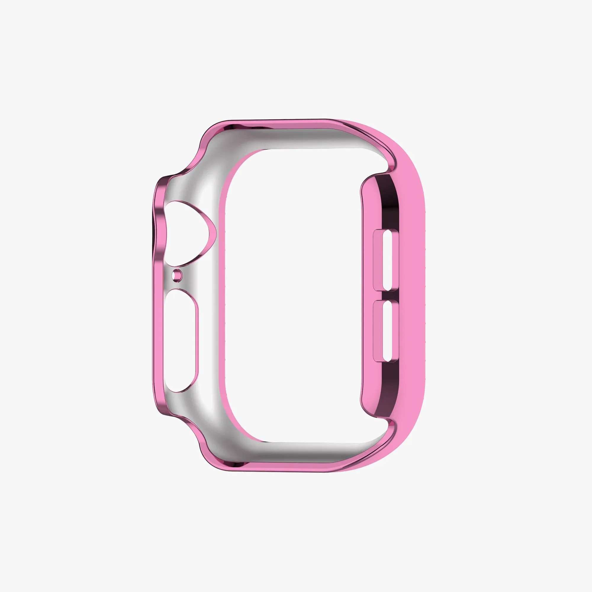 Apple Watch Diamond Plated Protective Hard Case - Pink