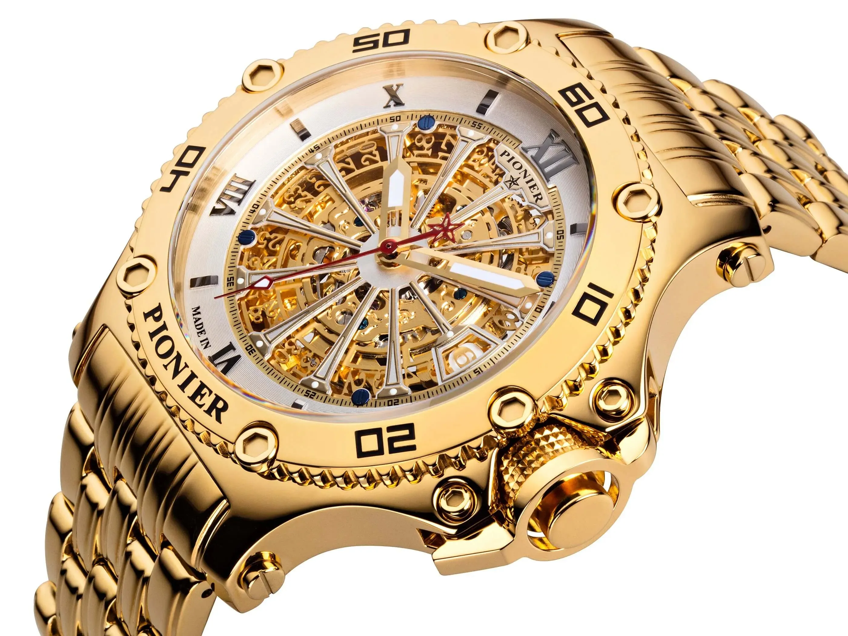Automatic Barcelona GM-516-9 | Gold | Pionier, Germany