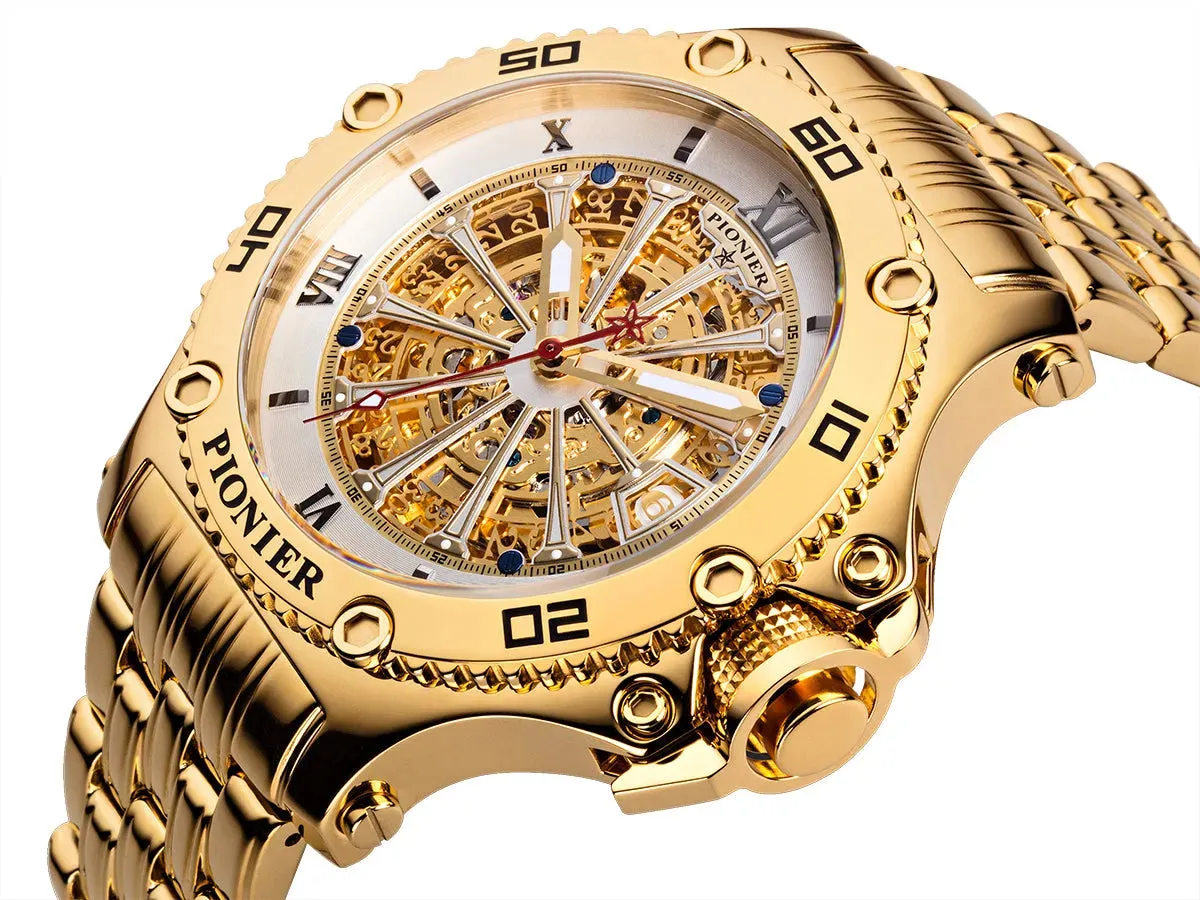 Automatic Barcelona GM-516-9 | Gold | Pionier, Germany