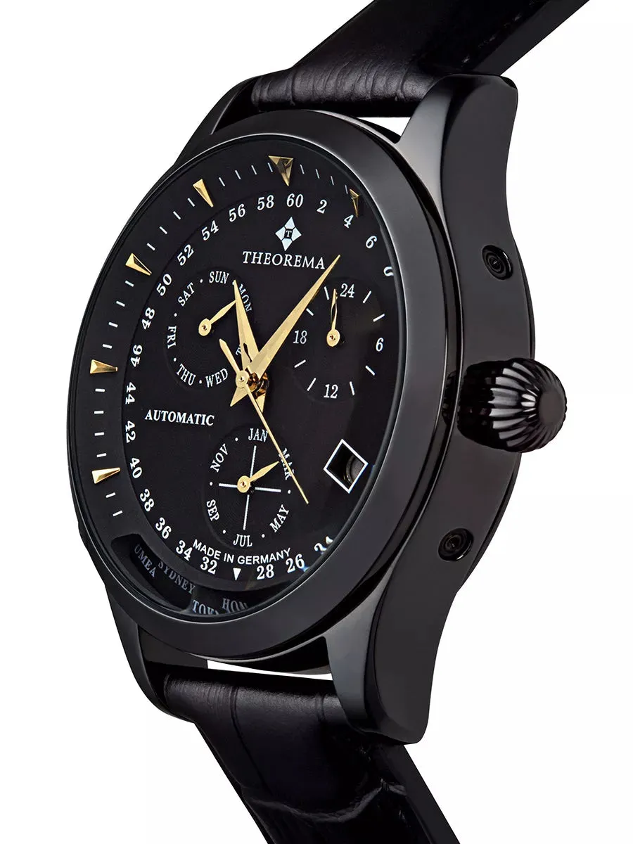 Automatic Paragon GM-122-6 Theorema | BLACK | Made in Germany watch