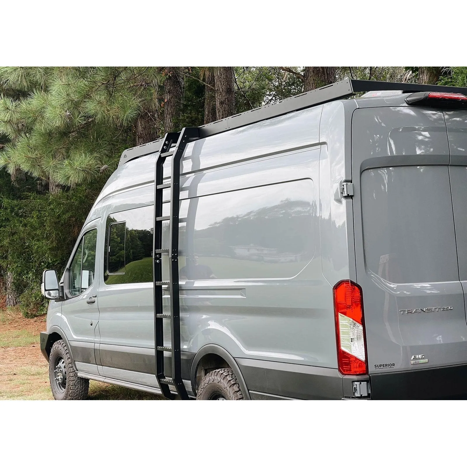 Backwoods Adventure Mods Ford Transit (2015 ) DRIFTR Roof Rack