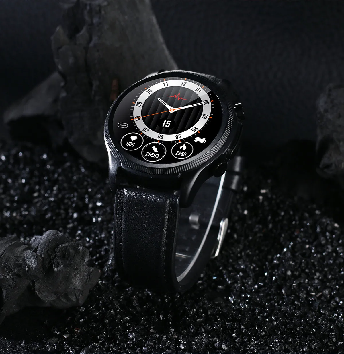 Bearscome BCE400 ECG/EKG Blood Pressure SPO2 Heart Rate Fitness Tracker Waterproof Smart Watch