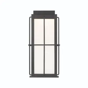 Bensa 15 In. LED Outdoor Wall Light Black Finish