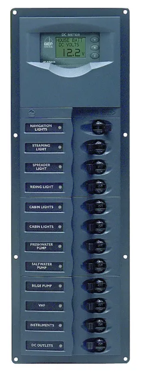 BEP 'CONTOUR' CIRCUIT BREAKER 12 CIRCUIT 127 x 380mm