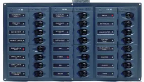 BEP 'CONTOUR' CIRCUIT BREAKER 24 CIRCUIT 351 x 200mm