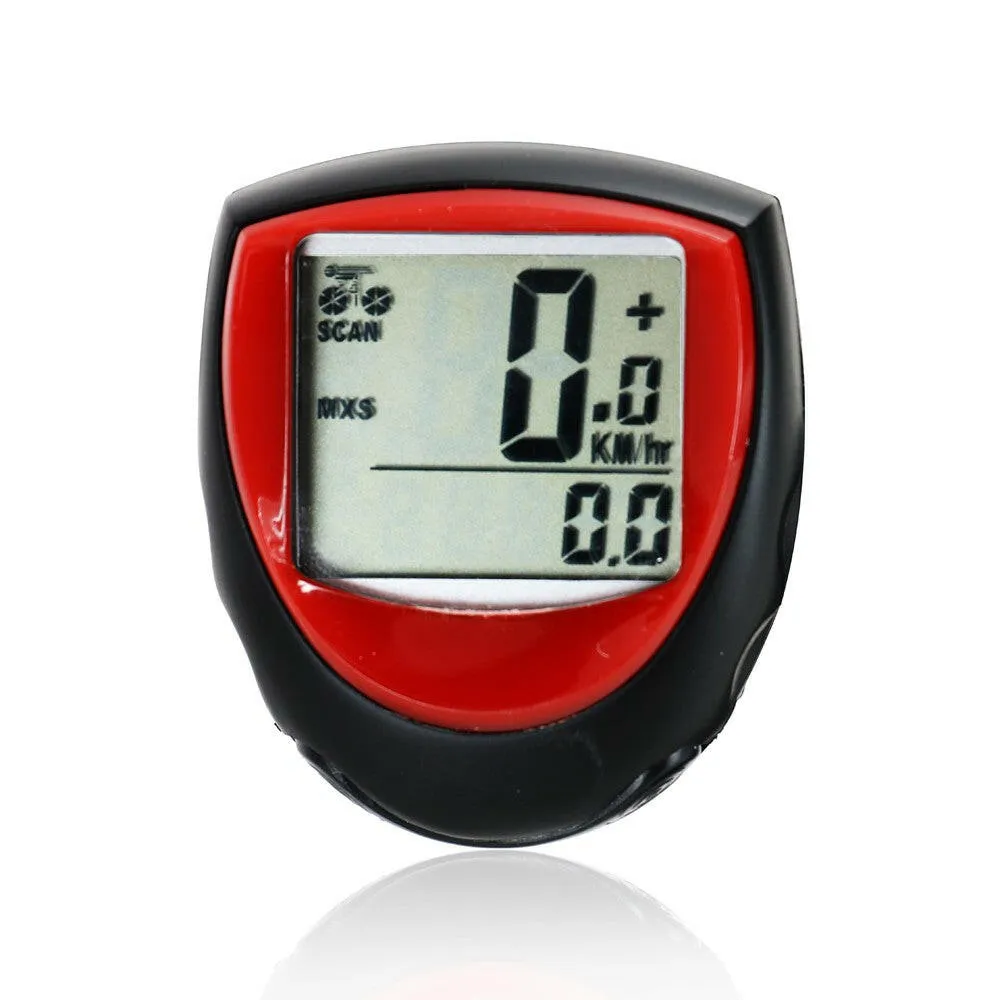 Bike Speed Meter Digital Bike Computer Multifunction Waterproof Sports Sensors Bicycles Computer Speedometer with Bracket waterproof Odometer Night Light