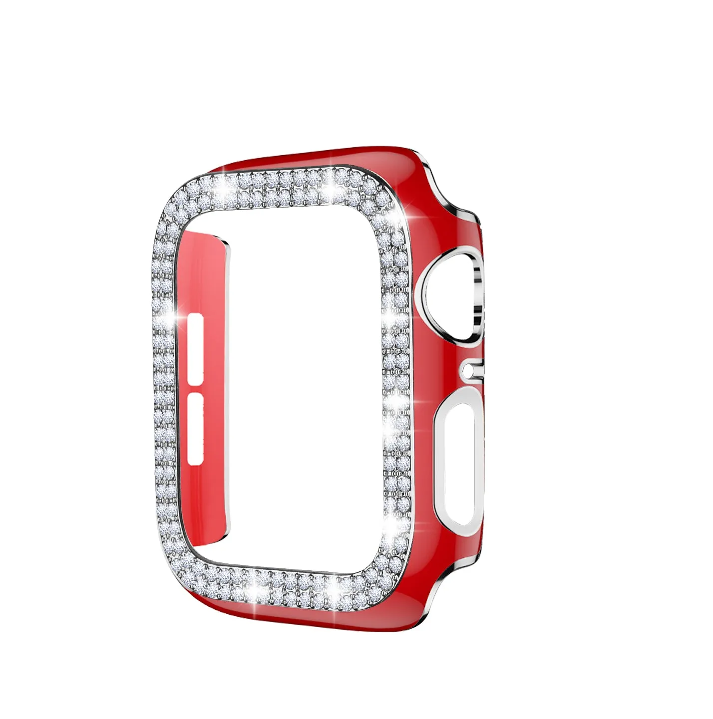 Bling Bumper Case for Apple Watch-Red