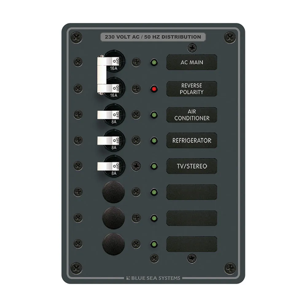 Blue Sea 8127 AC Main   6 Positions