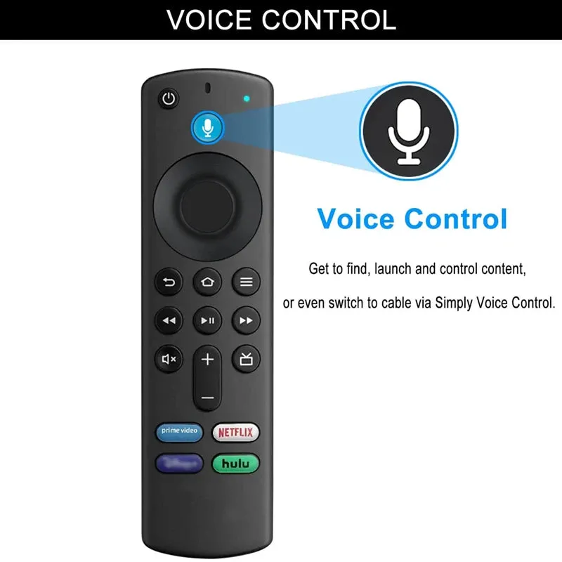Bluetooth Voice Remote Control Replacement for Fire TV Devices
