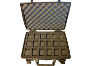 BOLDR Watch Case Custom Foam Insert for 18 Watches (FOAM ONLY)