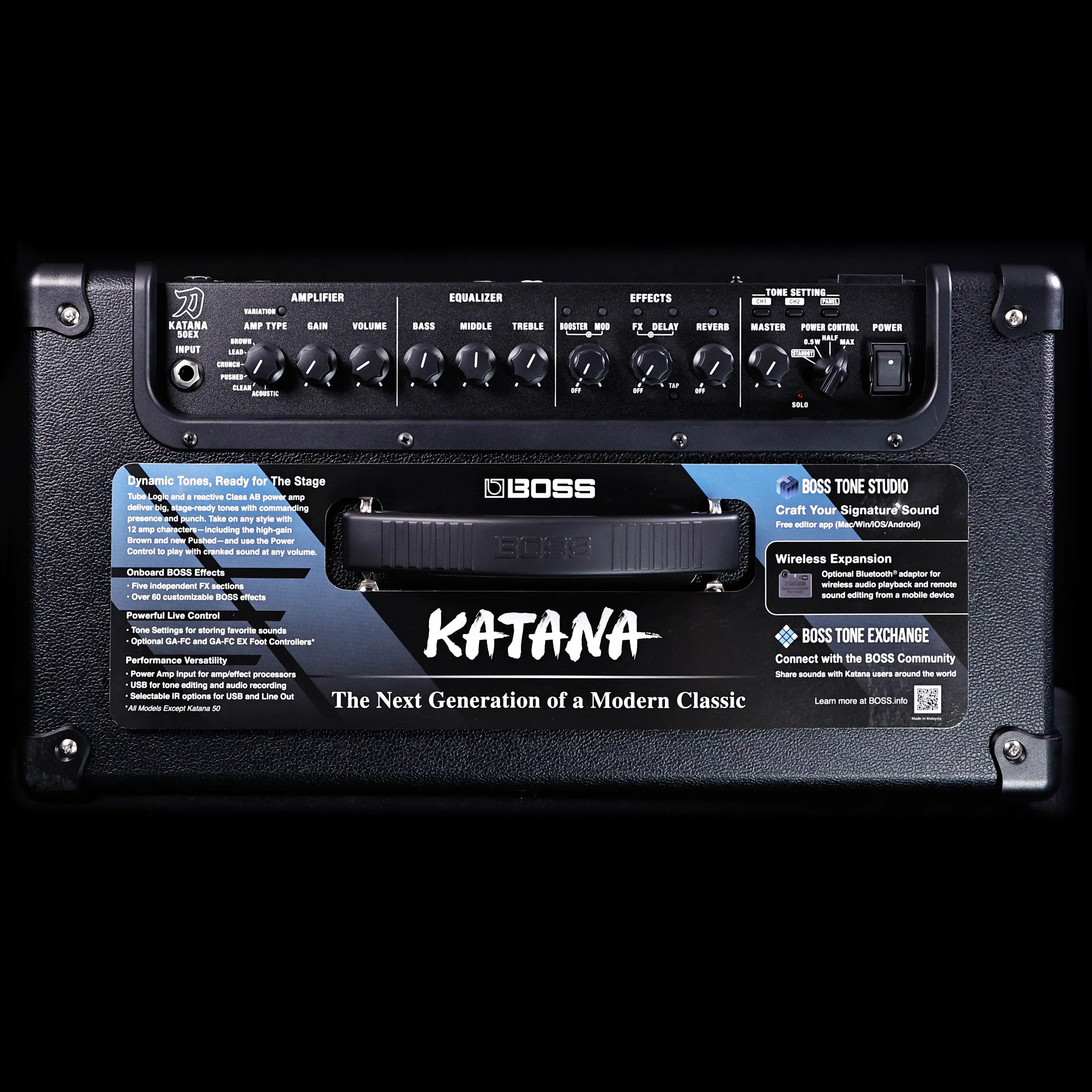 Boss Katana-50 EX Gen 3 50w 1 x 12 Combo Amplifier