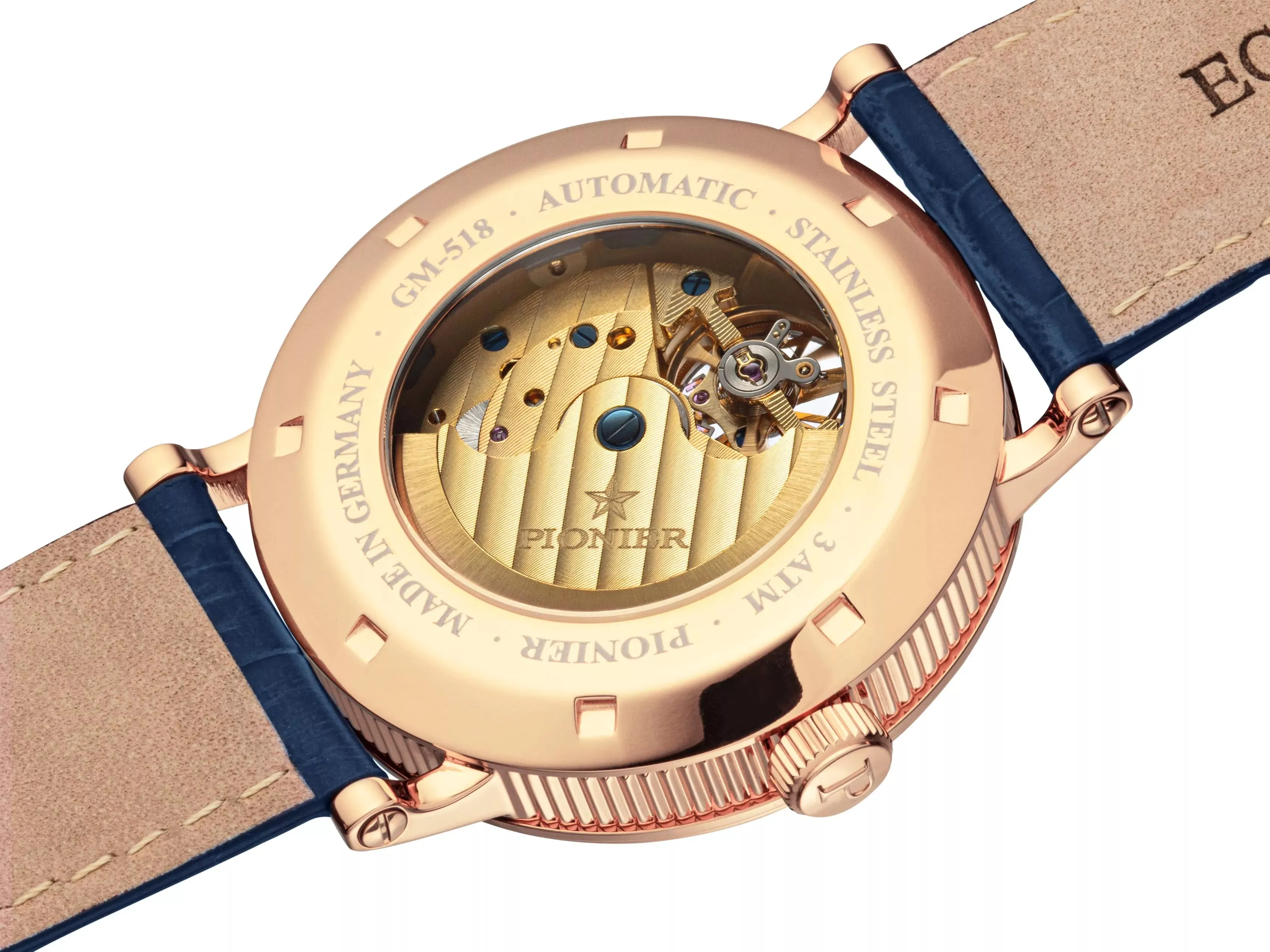 Boston Pionier GM-518-6 | Rose | Automatic Made in Germany