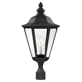 Brentwood Three-Light LED Outdoor Post Lantern