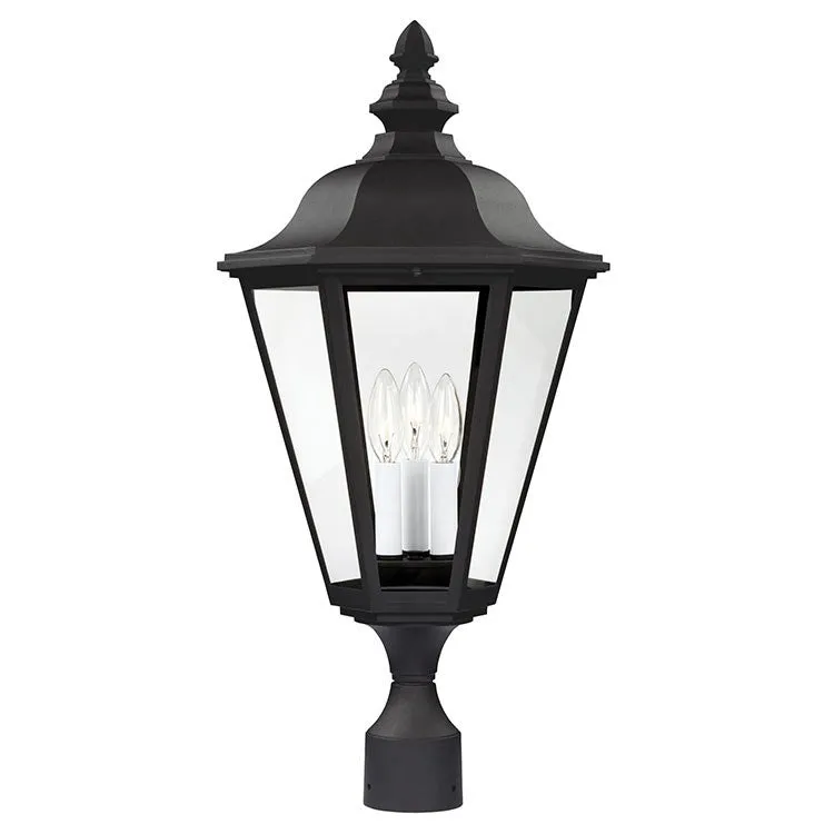 Brentwood Three-Light LED Outdoor Post Lantern