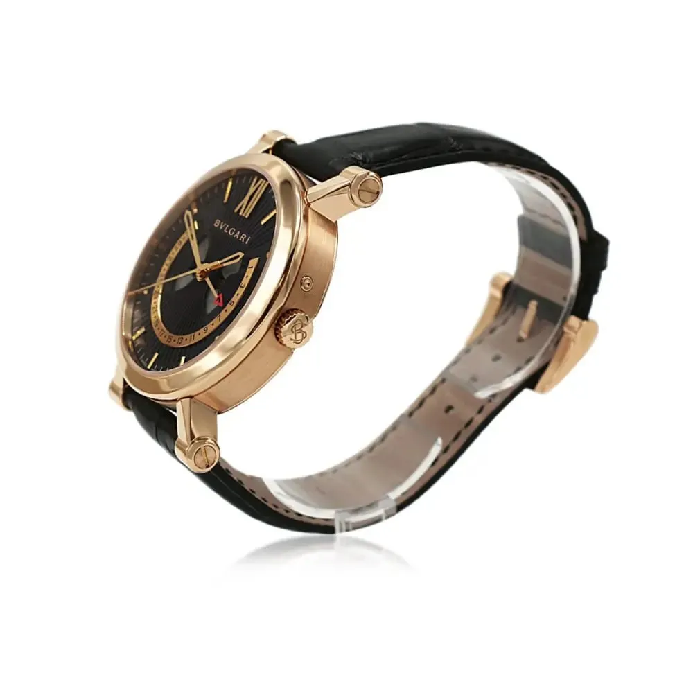 Bvlgari Sotirio Annual Calendar 42mm 18ct Rose Gold Watch - Model SBP42GAC