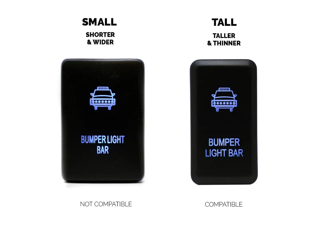 Cali Raise LED 2016-2022 Toyota Tacoma OEM Style Switch Panel (3 Switch)