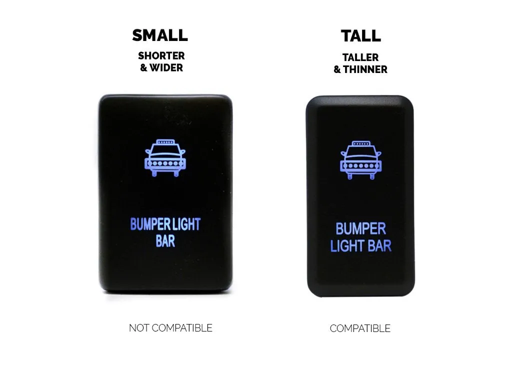 Cali Raised LED 2016-2022 Toyota Tacoma OEM Style Switch Panel (3 Switch)