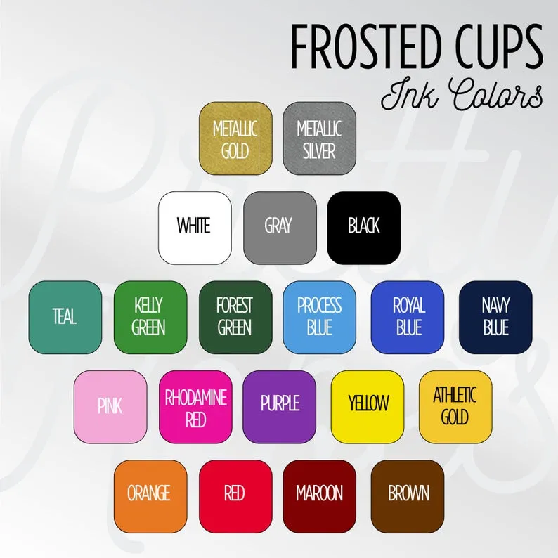 Cheers To Forever Wedding Frosted Cups (315)