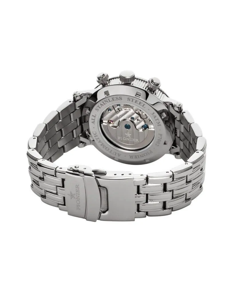 Chicago P7002-6 | Silver | Automatic Diamonds Pionier Germany