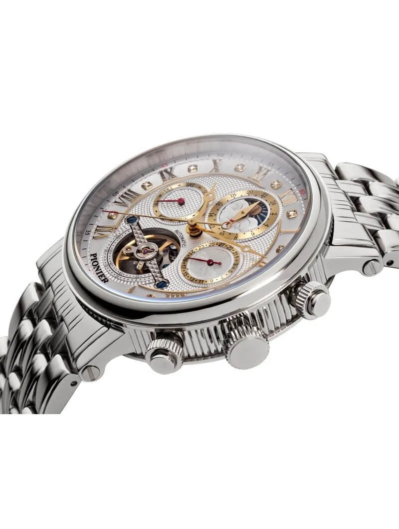 Chicago P7002-6 | Silver | Automatic Diamonds Pionier Germany