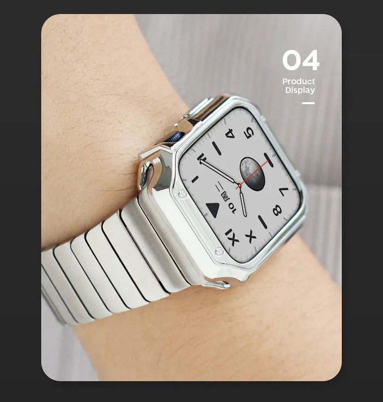 Cover for Series 6 5 Soft Clear TPU Screen Protector Strap Protection