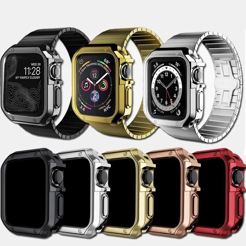 Cover for Series 6 5 Soft Clear TPU Screen Protector Strap Protection
