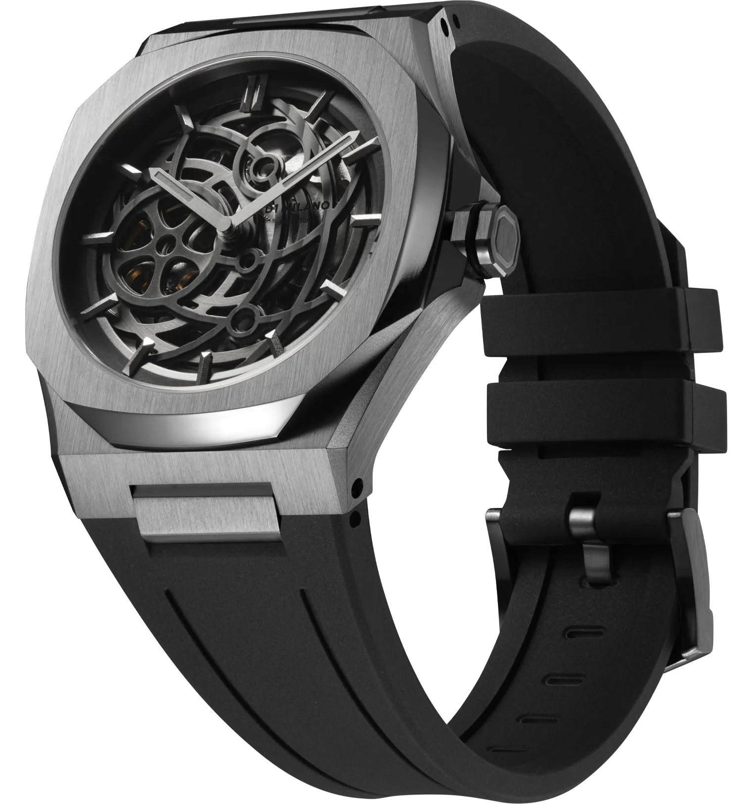 D1M Watch Skeleton Gun Metal