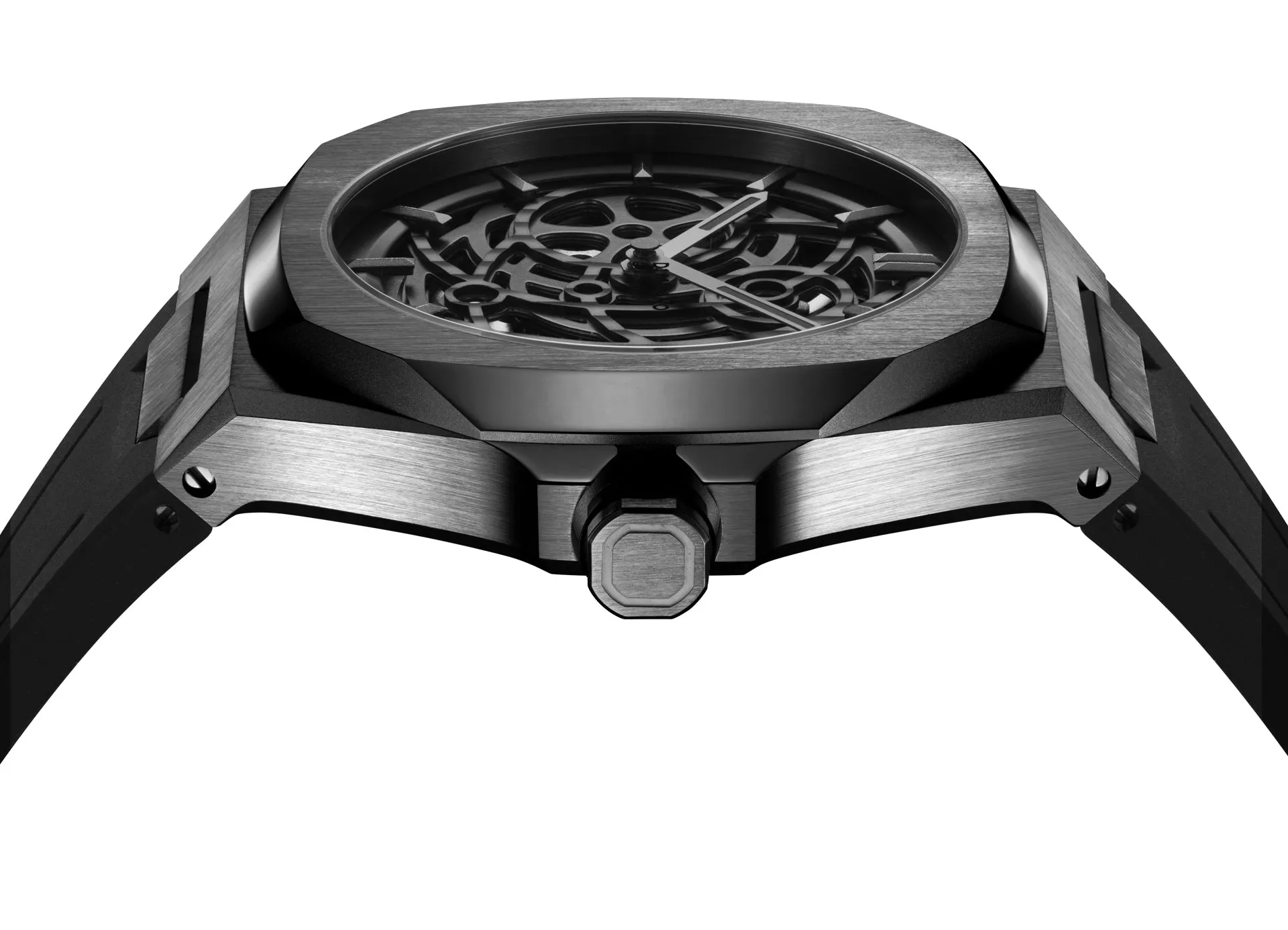 D1M Watch Skeleton Gun Metal